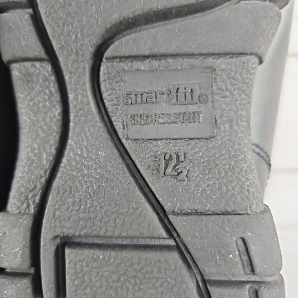 Smart Fit‎ Black Toddler Boys Dress Shoe Size 12.5 Strap Skid Resistant - Picture 11 of 11